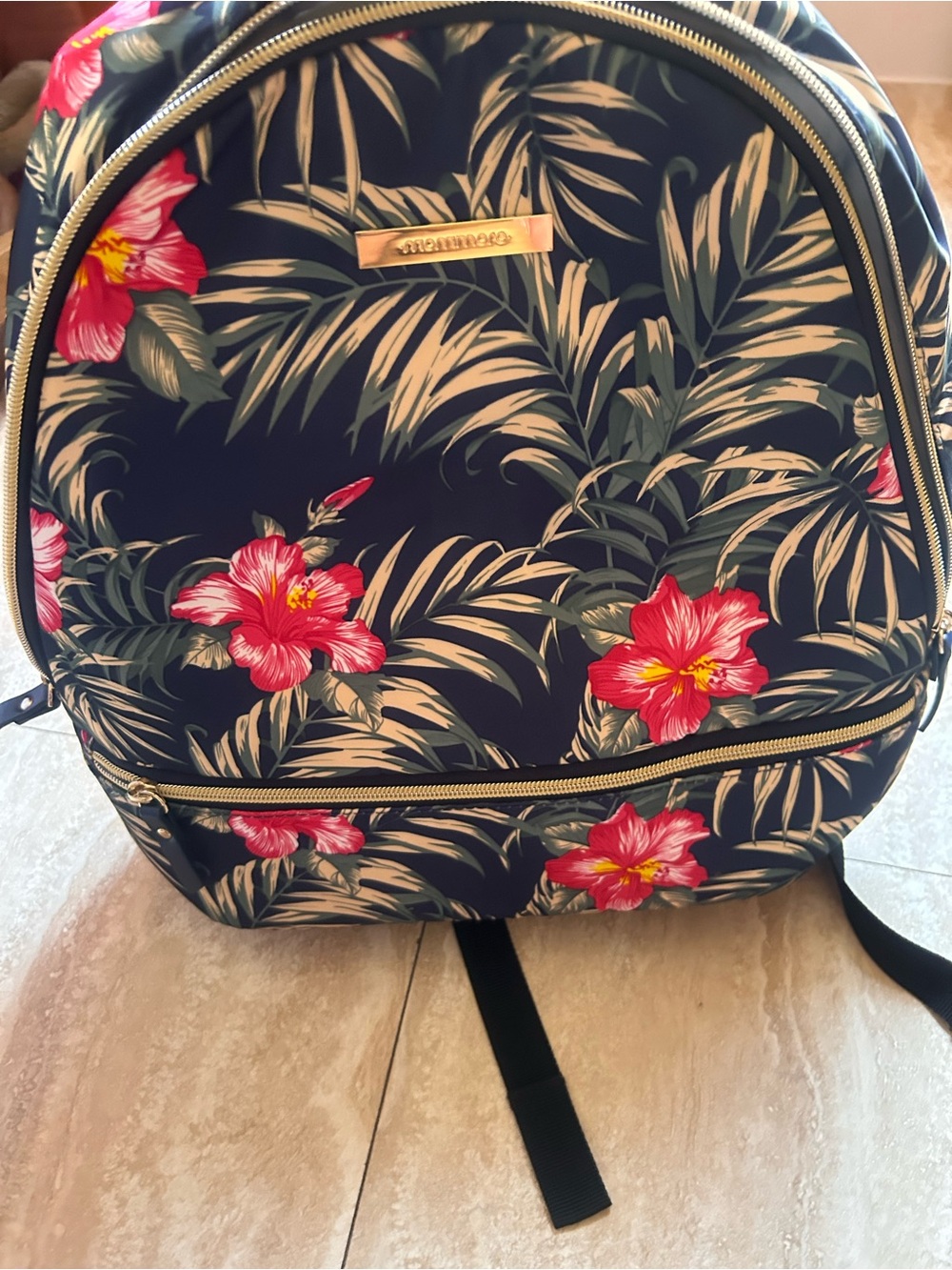 Floral Diaper Backpack - Picture 5 of 8